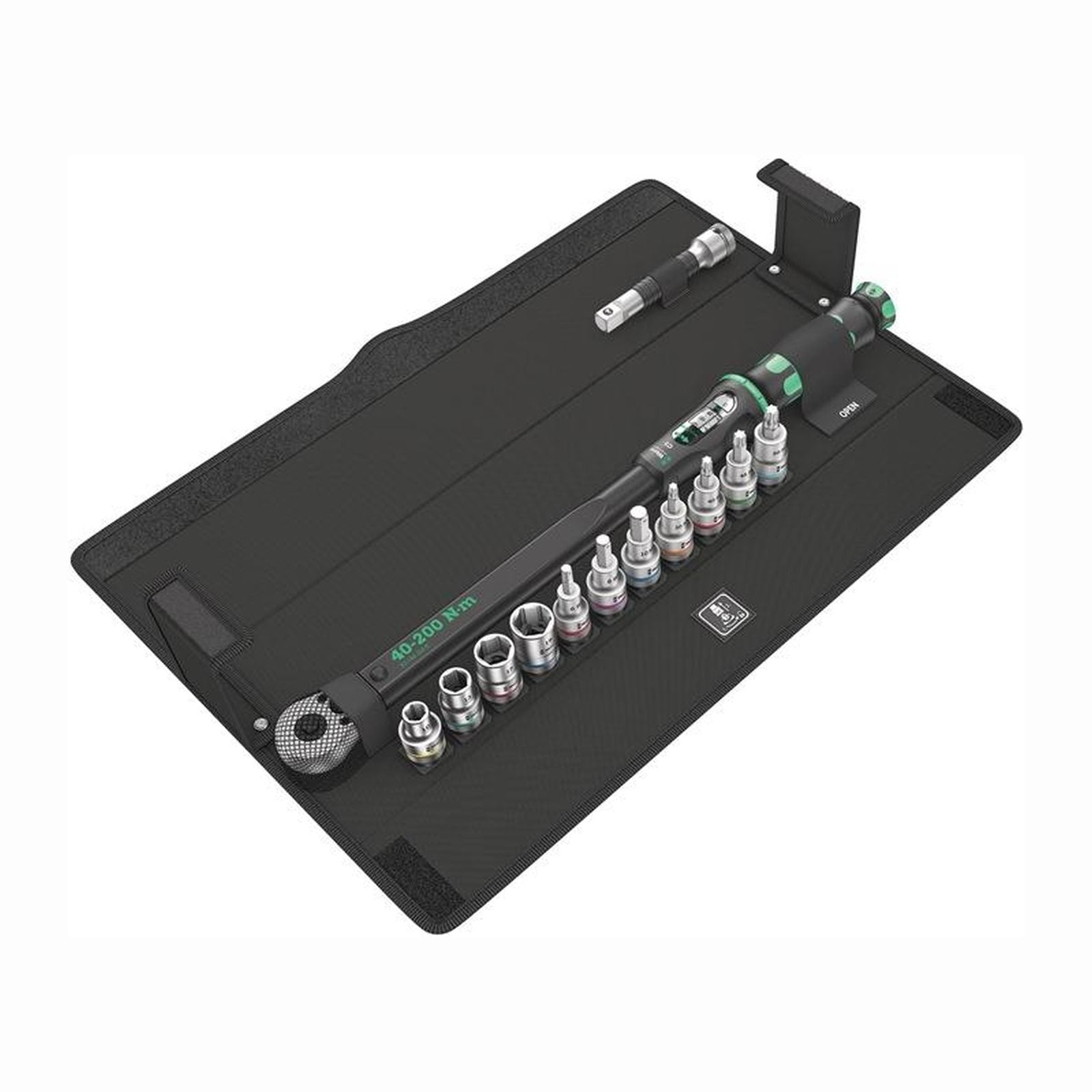 Wera Drehmomentschlüsselset Click-Torque C 3 Set 1 13tlg. 40 - 200 Nm 1/2" - 5075680001