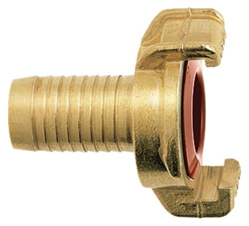 GEKA Schlauchstück plus K Messing Schlauchgröße 25 mm - 20104