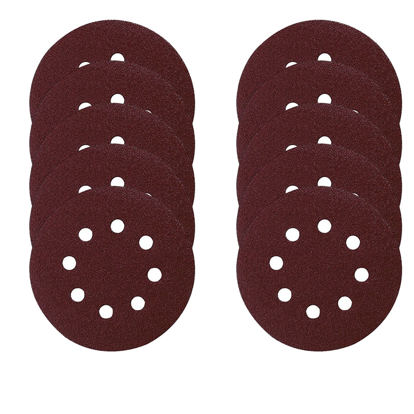 Makita 10x Exzenterschleifpapier Klett 125 mm P80 - P-43555