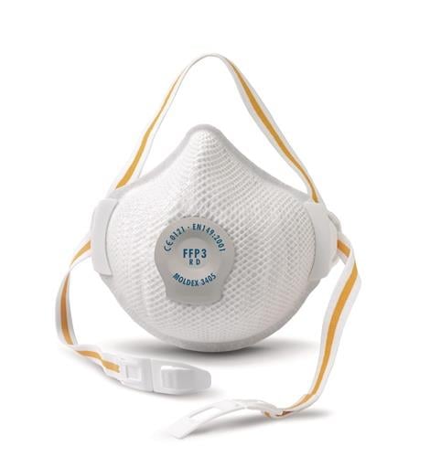 Moldex Atemschutzmaske AIR Plus 340501 FFP3 / V R D mit Ausatemventil - 340501