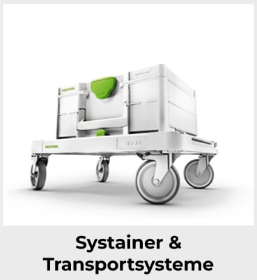 Festool Systainer und Transportsysteme – Ideal für Werkzeuge und Zubehör Festool Systainer und Transportsysteme für sichere Aufbewahrung und Mobilität