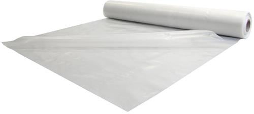 Flachfolie Breite 1000mm Länge 50m Stärke120µ LDPE transparent TRANSPAK