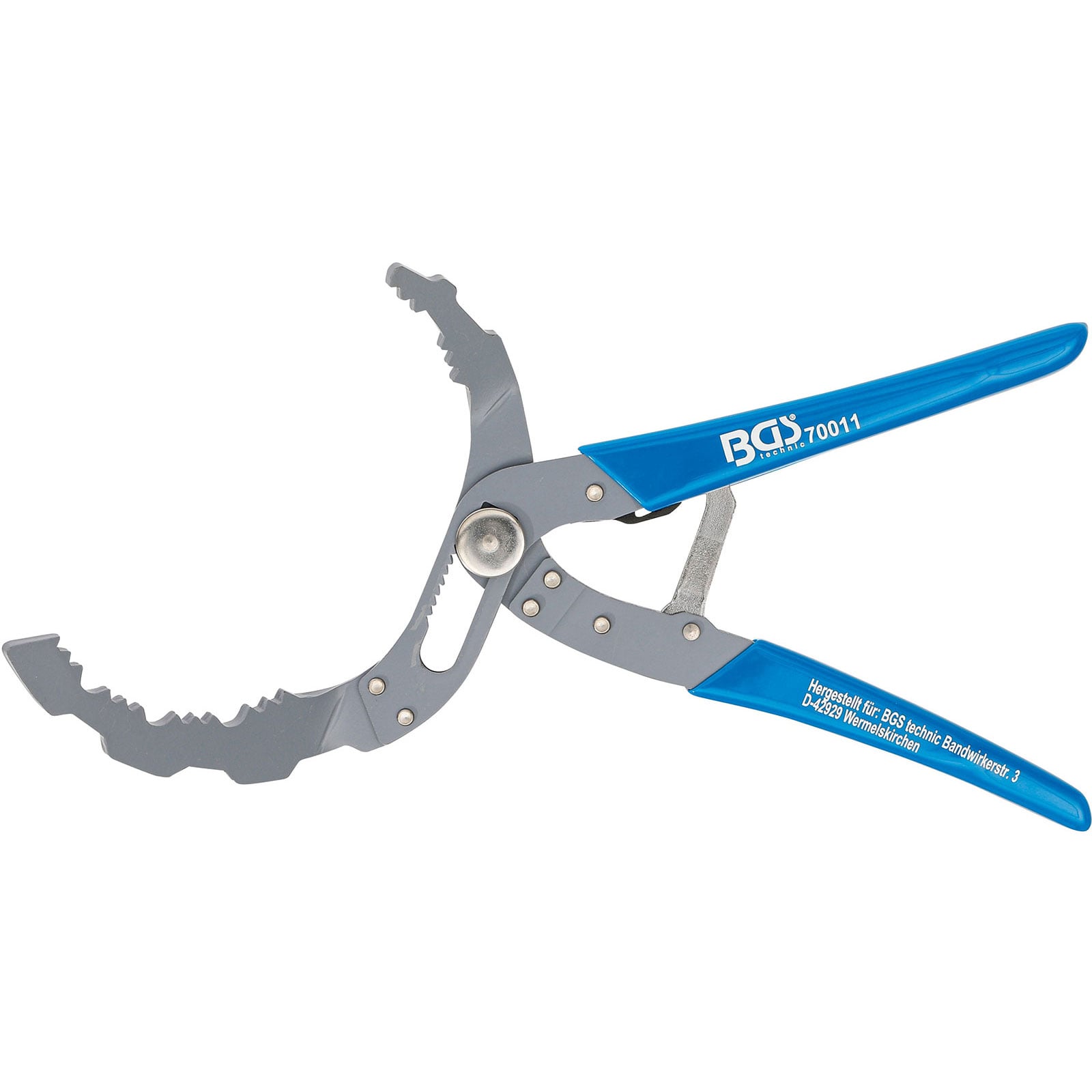 BGS Ölfilterzange selbstjustierend Ø 60 - 120 mm 30° abgewinkelt - 70011