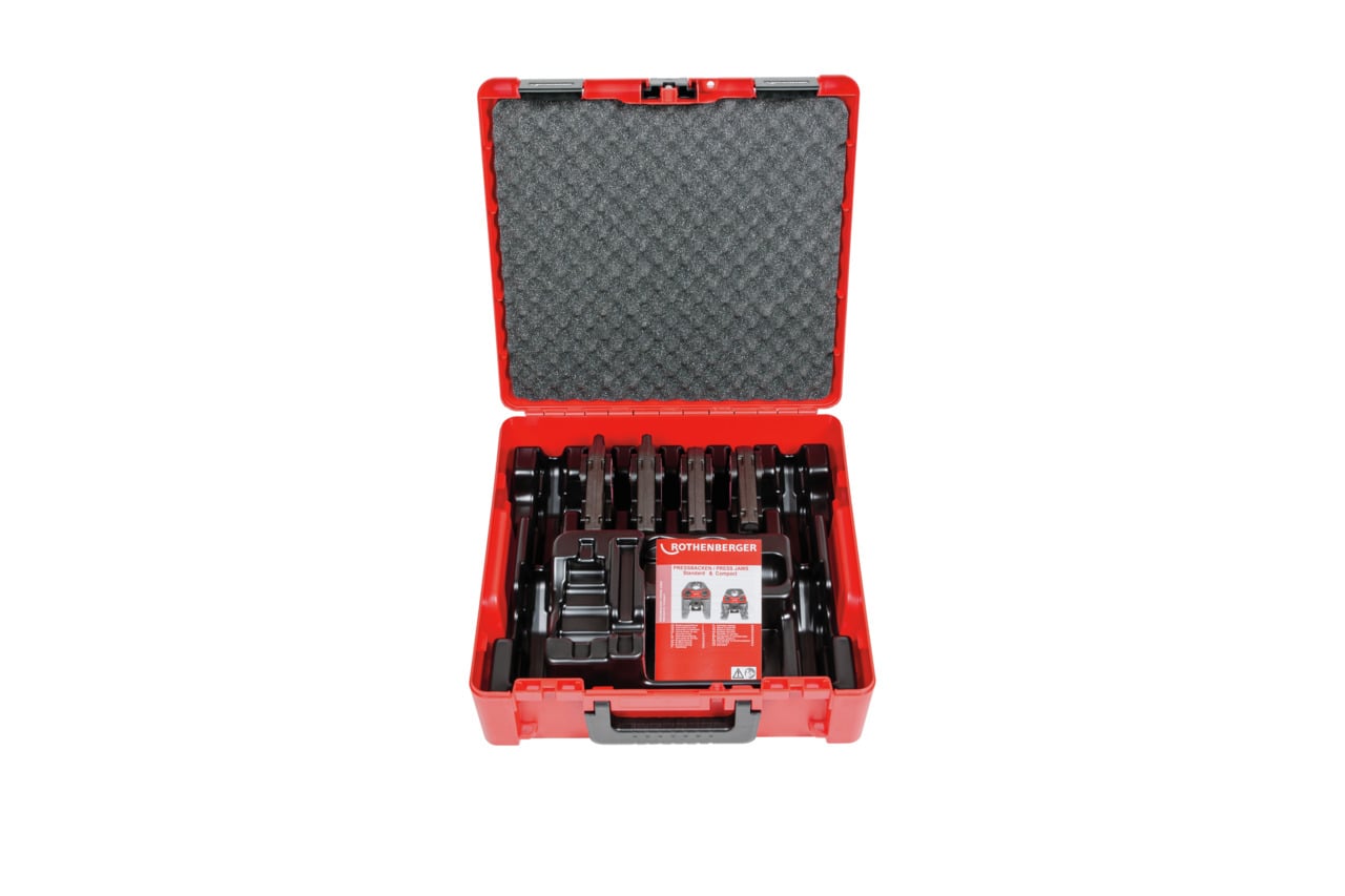 ROTHENBERGER Pressbacken Set Standard >B< MaxiPro 1/4 - 5/8" im Koffer - 1000003581