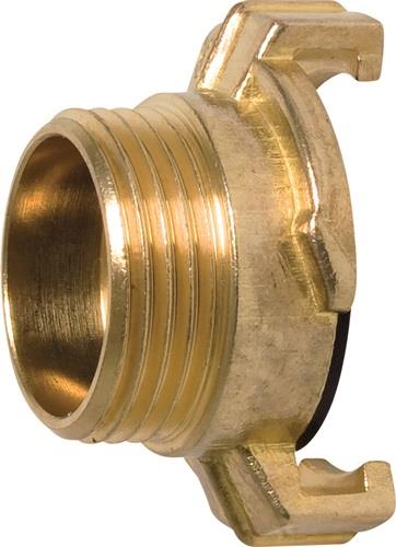 bevo MEGA Gewindestück Messing Außengewinde 1/2" - 420212