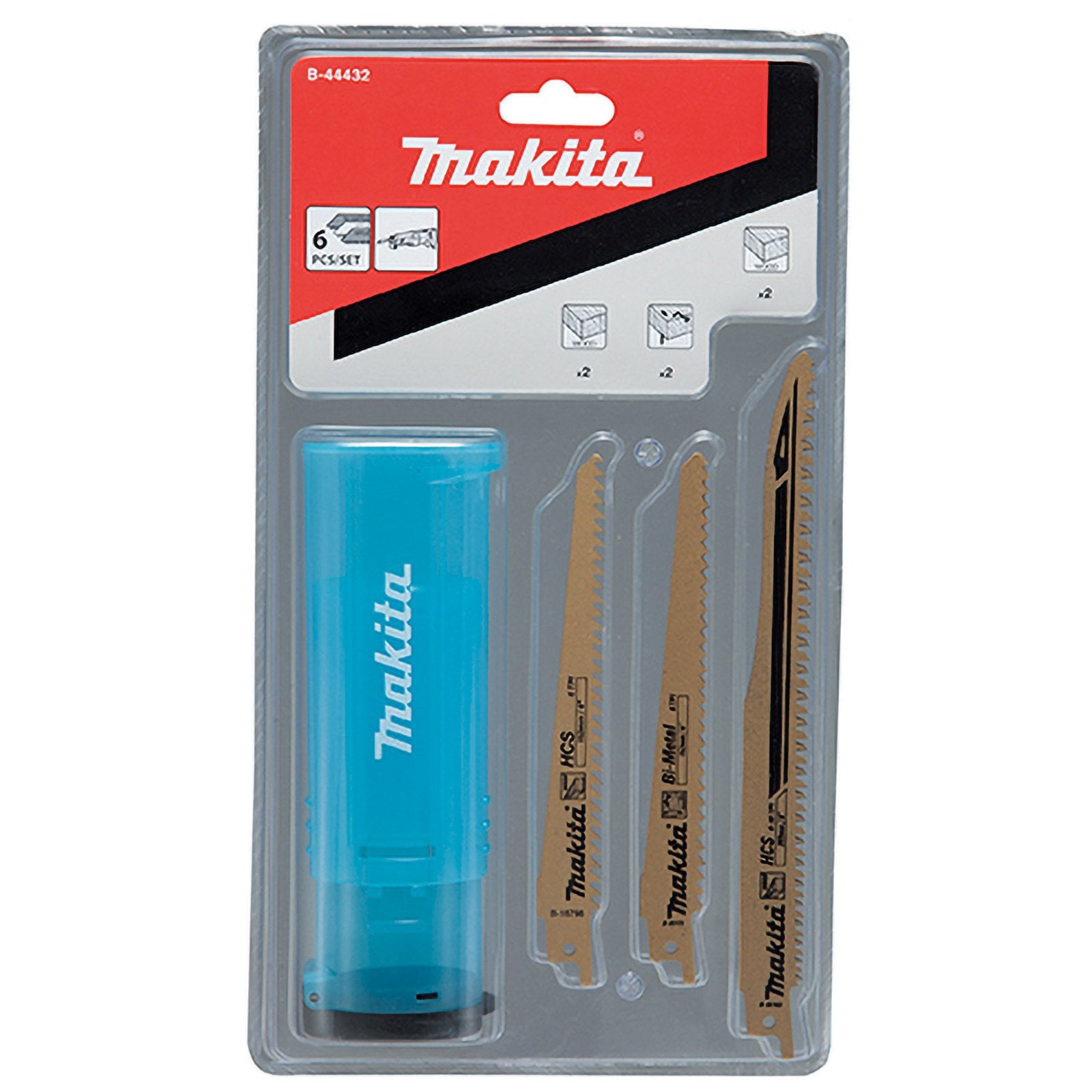 Makita Reciprosägeblatt Sortiment A 6tlg. - B-44432