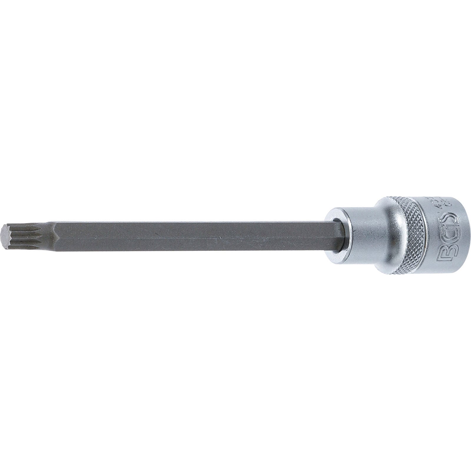 BGS Bit-Einsatz Länge 140 mm Antrieb Innenvierkant 12,5 mm (1/2") Innenvielzahn (für XZN) M8 - 4332