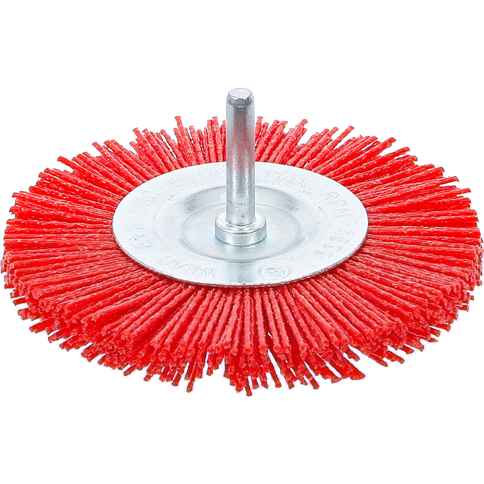 BGS Nylonbürste 100 mm 6 mm Schaft - 9186