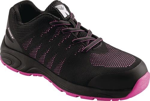 Damensicherheitsschuh GirlStar 5180 Gr.40 schwarz/pink S1P SRC PES RUNNEX
