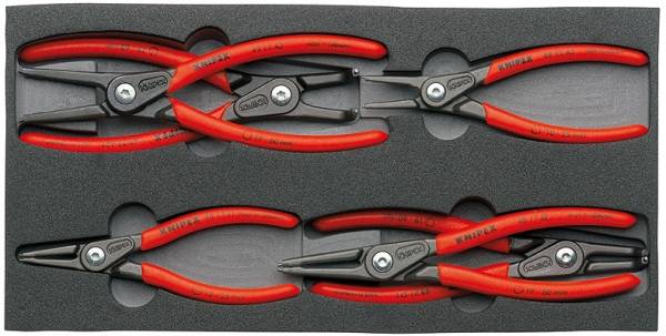 Knipex Zangen-Set SRZ in Schaumstoffeinlage - 002001V02
