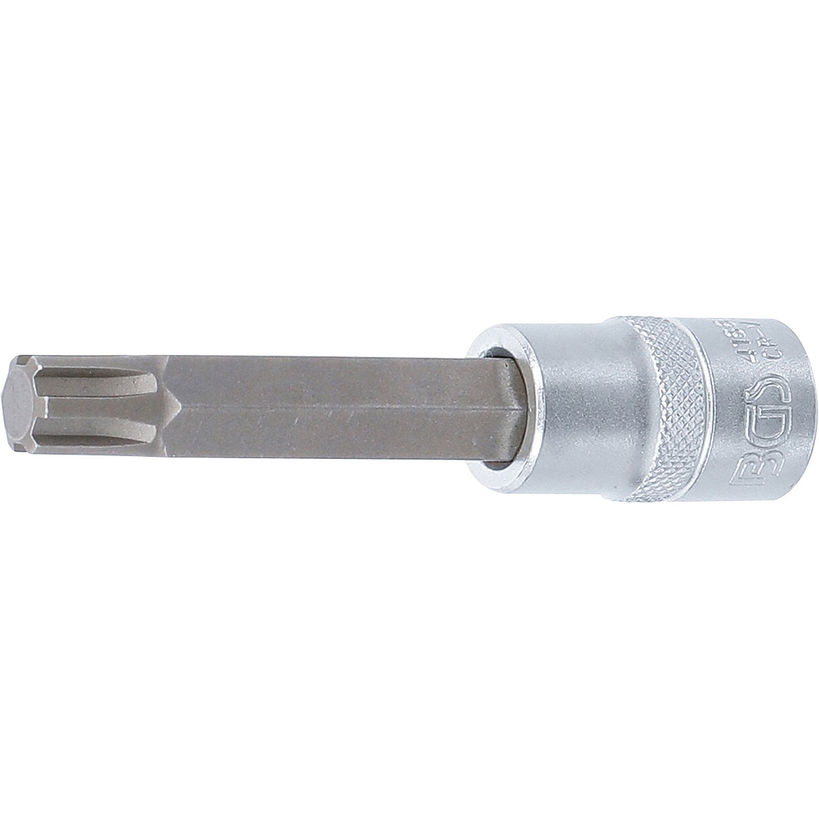 BGS Bit-Einsatz Länge 100 mm Antrieb Innenvierkant 12,5 mm (1/2") Keil-Profil (für RIBE) M12 - 4166