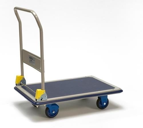 Plattformwagen Maße 920x610mm m.2 Lenk-/2 Bockrollen TRANSPAK