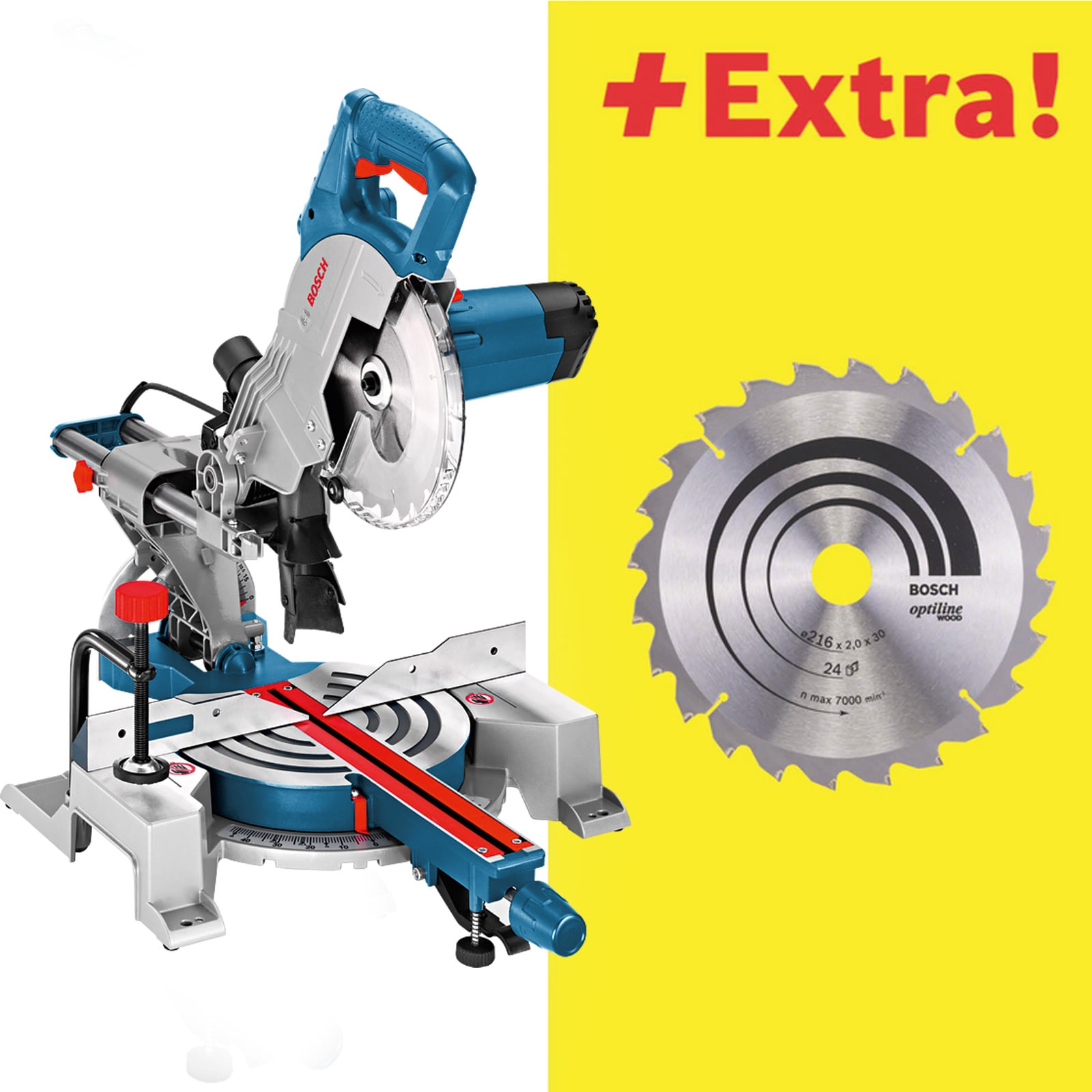 Bosch Paneelsäge GCM 80 SJ 1.400 W - 0601B19001