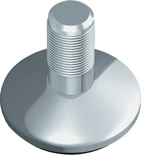 ELEMENT SYSTEM Regulierschraube Stahl chrom M 10 Möbelfuß 30 kg - 11606-00001