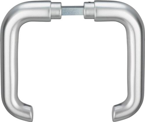 edi Türdrückerpaar 104Z Alu.0105 o.Rosetten VK 8mm - 1104/0808/01