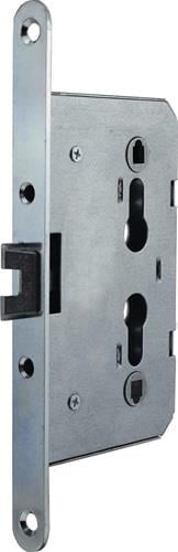 BEVER Spezialeinsteckschloss f.Metalltüren PZW 20/65/72/8mm DIN L/R verz.rd - 1009PL