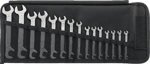 Stahlwille Doppelmaulschlüsselsatz 42339 15tlg. SW 3,2 - 14 mm - 96400651