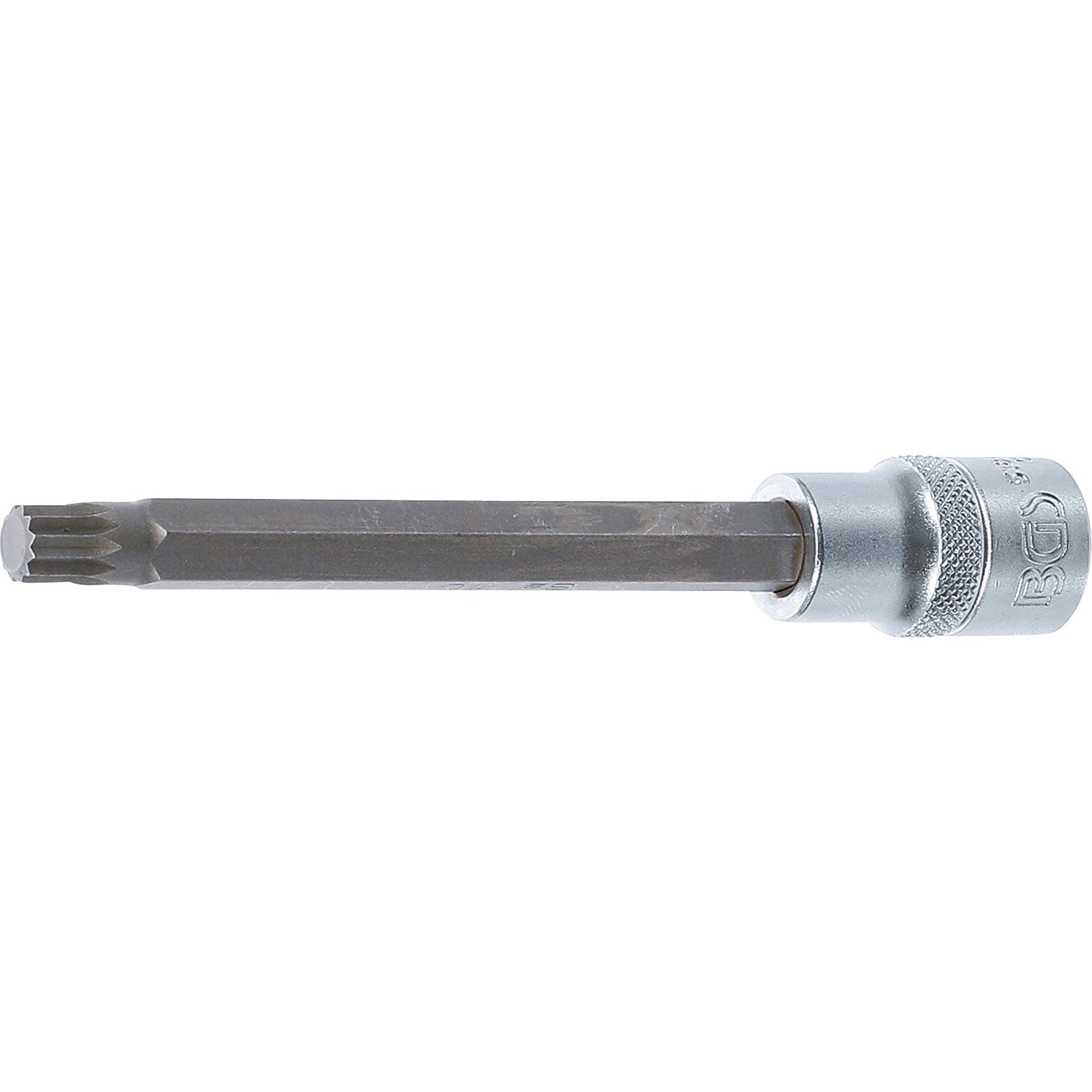 BGS Bit-Einsatz Länge 140 mm Antrieb Innenvierkant 12,5 mm (1/2") Innenvielzahn (für XZN) M10 - 5184-M10