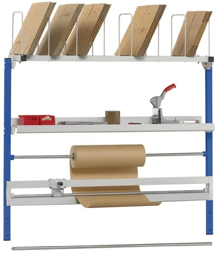 HÜDIG & ROCHOLZ Packtischanbausystem f.Packtischbreiten 1600 u.2000mm Variante 2 - 700004