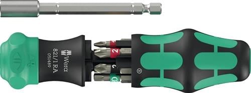 Magazinbithalter Kraftform Kompakt 28 RA 1 6-tlg.WERA