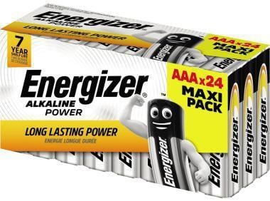 Energizer Batterie Alkaline Power E303271700 AAA 24 St./Pack.