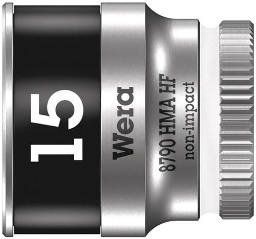 Wera Steckschlüsseleinsatz 8790 HMA HF 1/4" 6-kant SW 15 mm Länge 23 mm - 5003010001