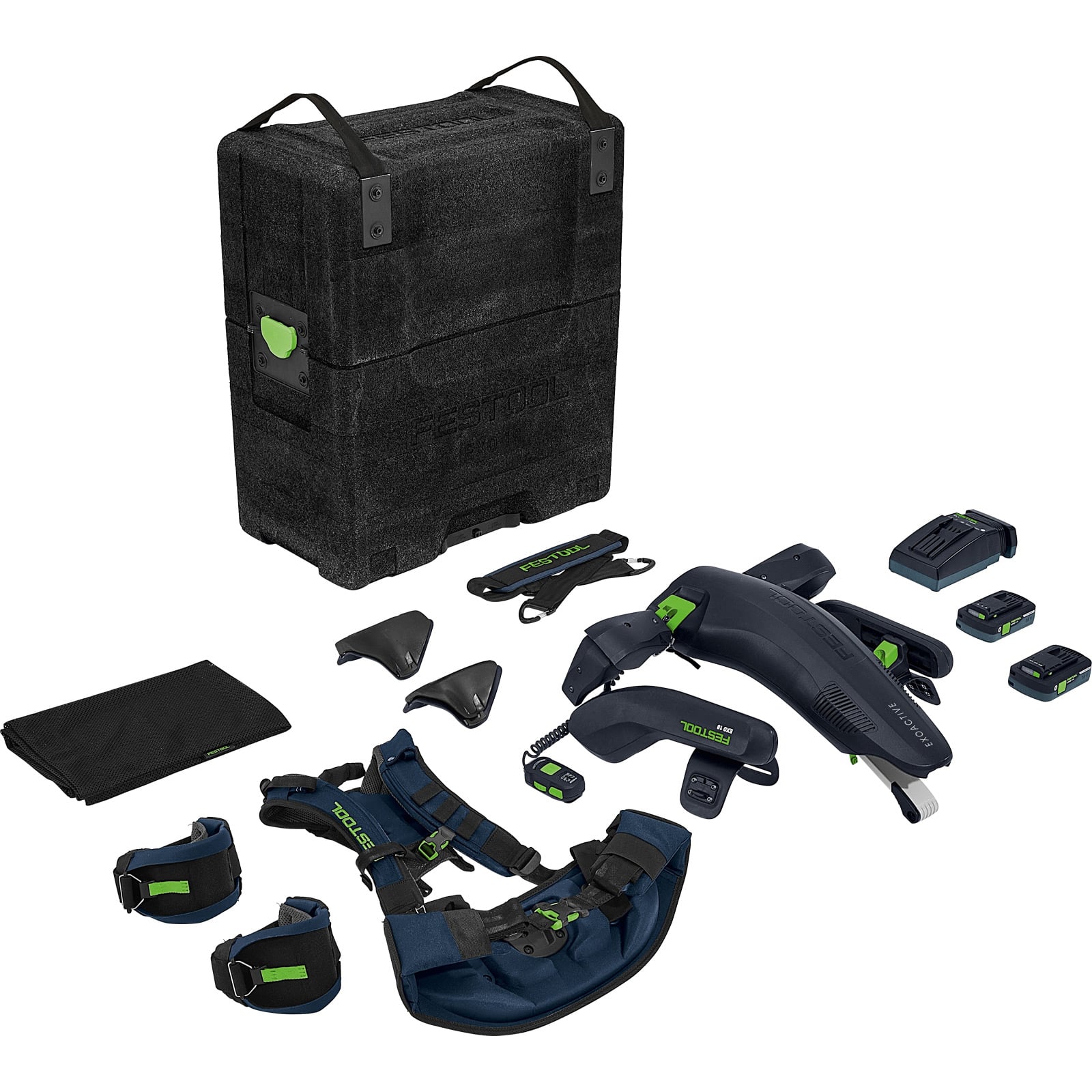 Festool Exoskelett EXO 18 HPC 4,0 I-Plus ExoActive / 2x 4,0 Ah Akku + Ladegerät - 577339
