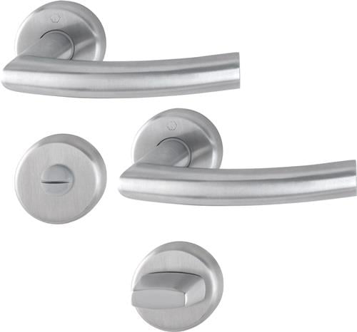 HOPPE Rosettengrt.Narvik E1430ZP/17KV/17KVS VA F69 rd.SK/OL DIN L/R D/D - 3082401