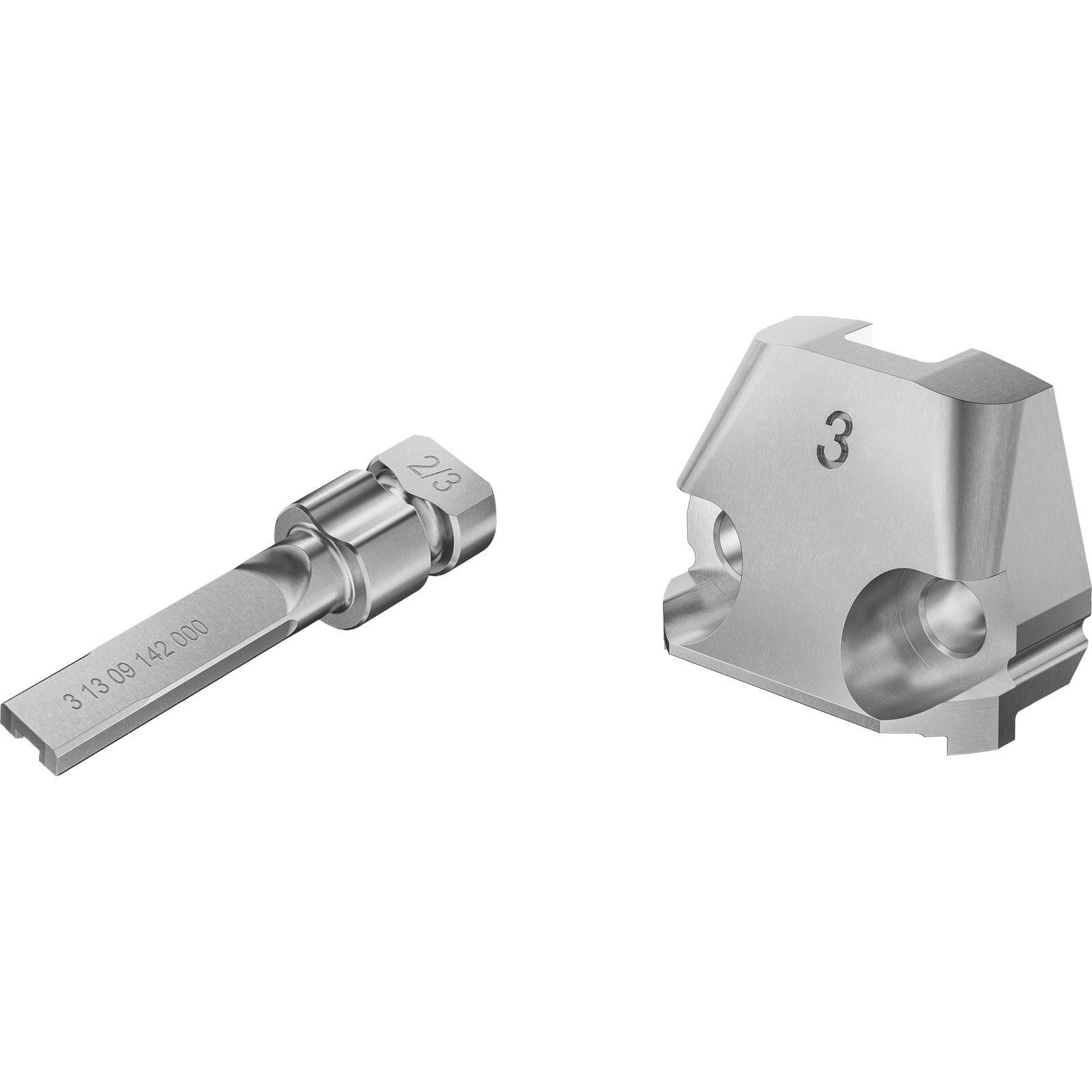 Fein Set (Stempel + Matrize) Edelstahl 3 mm - 31309142010