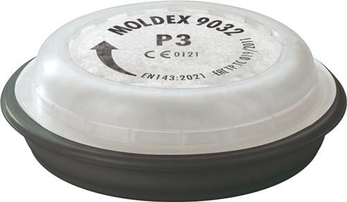 Moldex Partikelfilter P3 R + Ozon 903201 EN 143:2000 + A1:2006 für Serie 7000 / 9000 - 903201