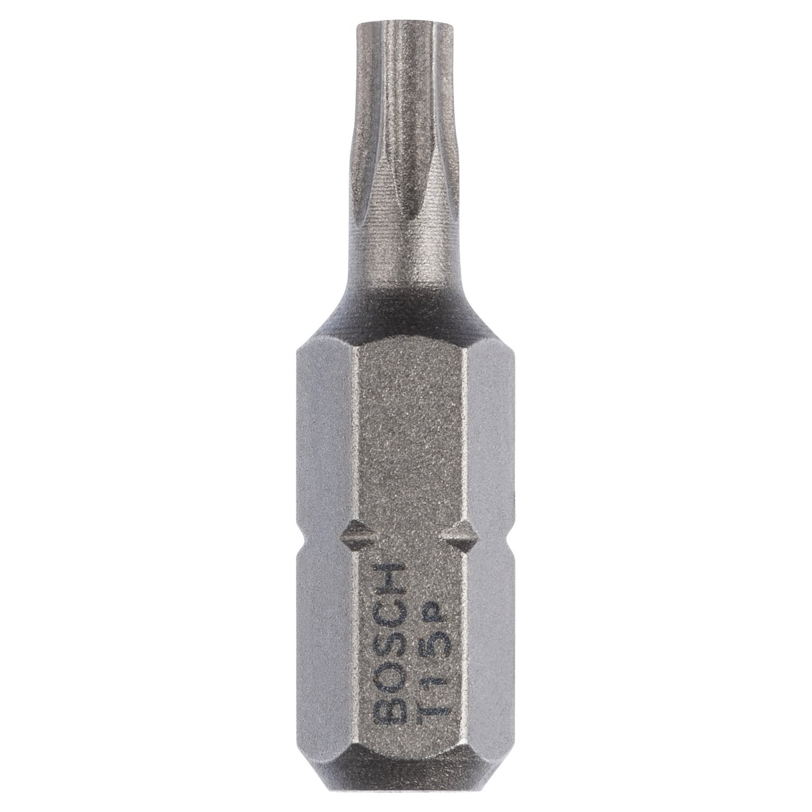 Bosch 10x Schrauberbit Extra-Hart, T15, 25 mm - 2607001608
