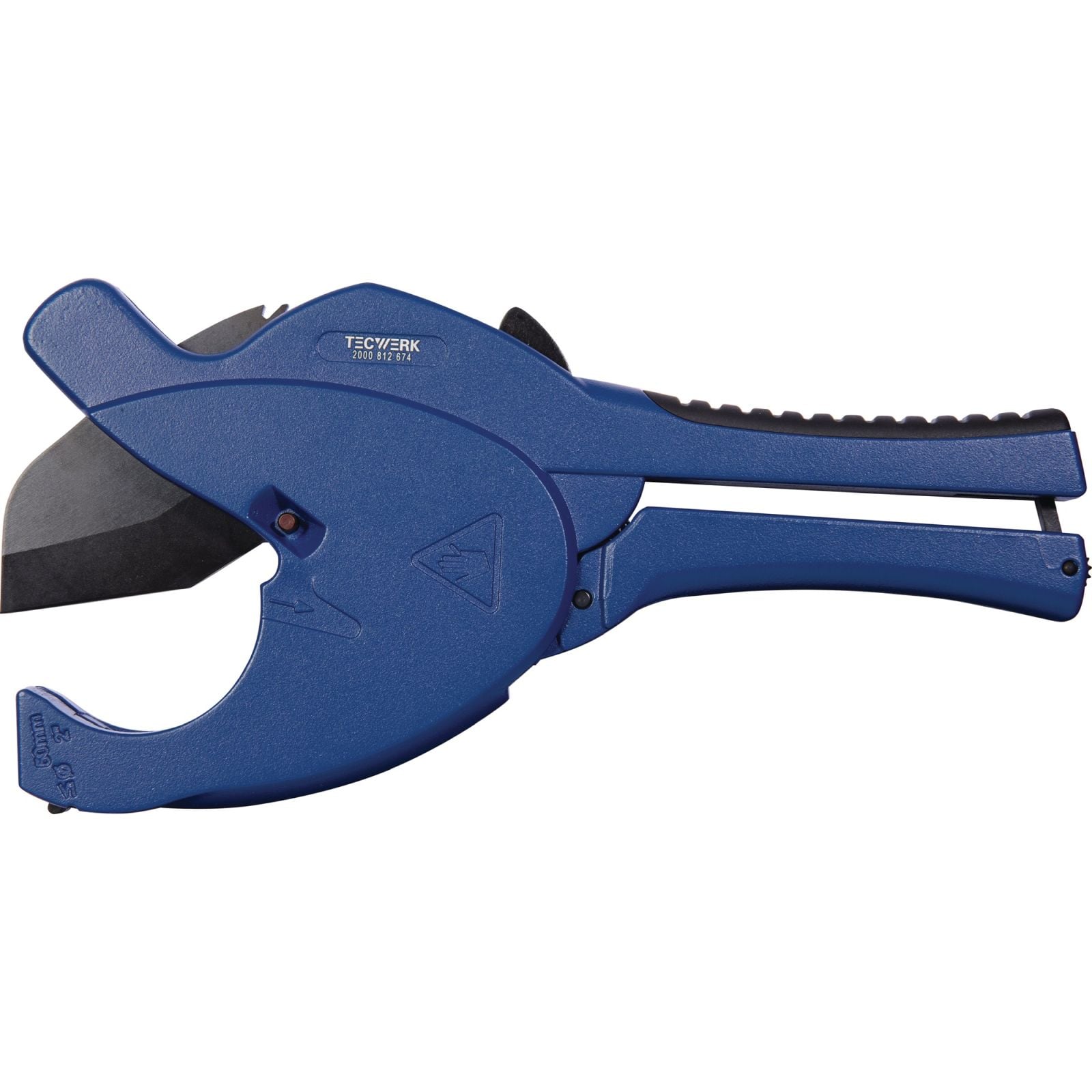 Kunststoffrohrschere 0-63mm PP/PE/PB/PVDF/MLP/MSR/VPE/CPVC/PVC TECWERK