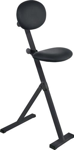 Stehhilfe ErgoPlus Skai-Kunstleder Sitz-H.550-900mm STA schwarz KAPPES