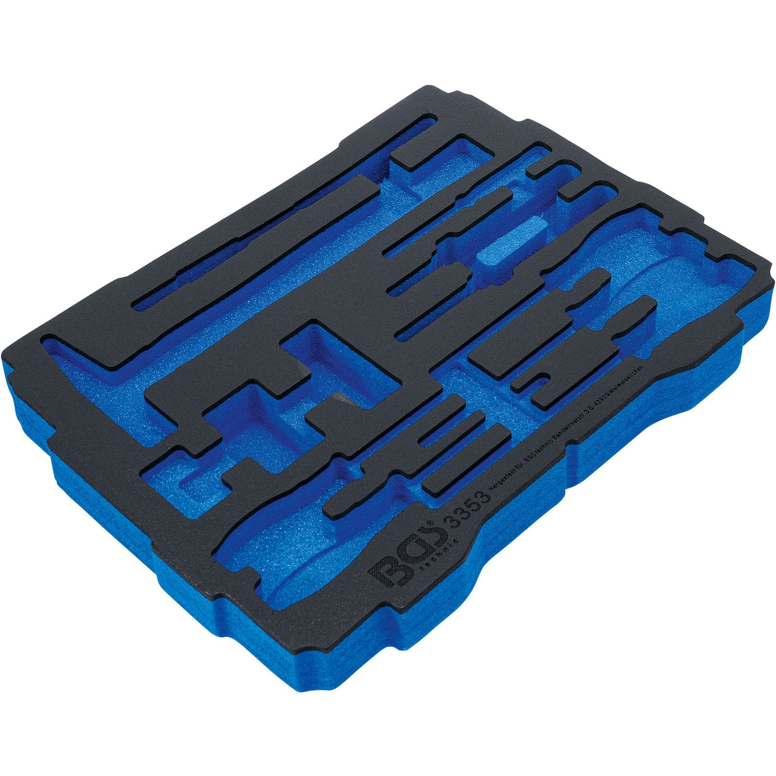 BGS Schaumeinlage für Art. BOXSYS1 & 2 leer für Art. 3353 - 3353-1