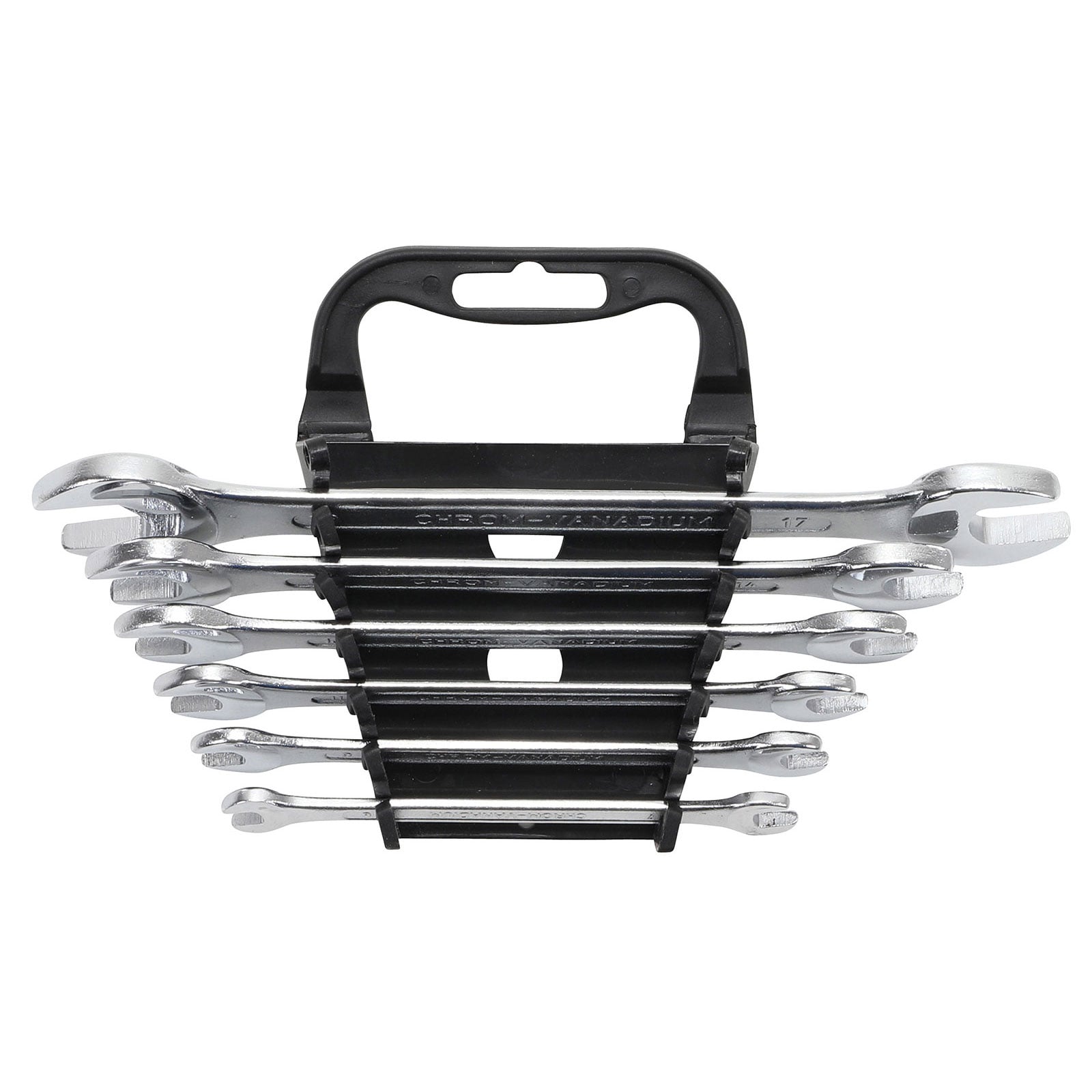 BGS Doppel-Maulschlüssel-Satz SW 6x7 - 17x19 mm 6tlg. - 1179