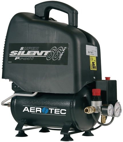AEROTEC Kompressor Vento Silent 6 110l/min 8bar 0,7 kW 230 V,50 Hz 6l - 2005210