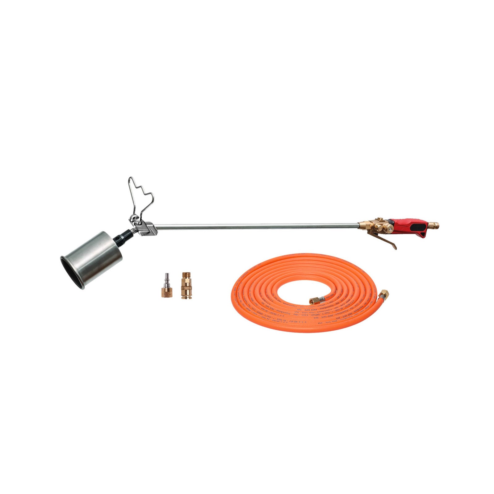 ROTHENBERGER Industrial Profi Hochleistungsbrenner RoTitan inkl. Schnellkupplung & Gummischlauch 6 m - 1500005130