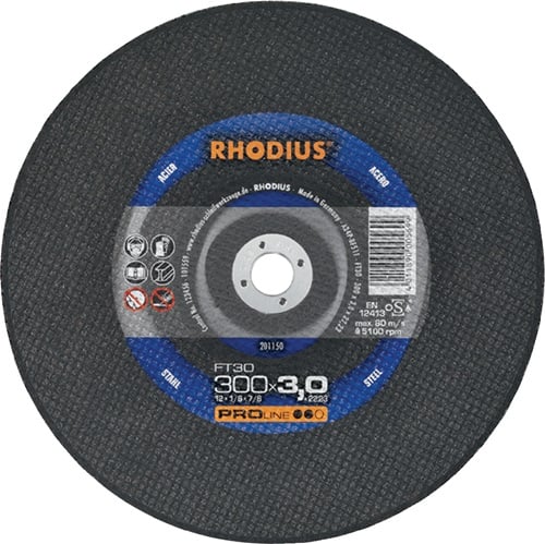 RHODIUS Trennscheibe FT30 Ø 350 x 4 mm STA 25,4 mm - 201187