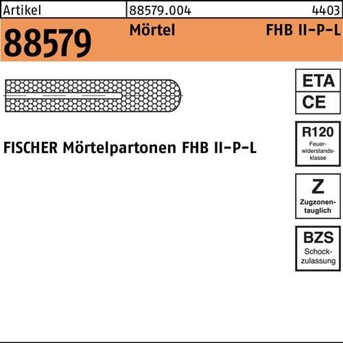 Mörtelpatrone R 88579 FHBII-P 16x160 f.FHB-L 10 Stück FISCHER