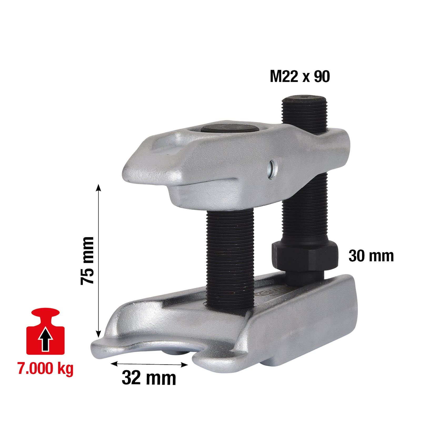 KS TOOLS Universal-Kugelgelenk-Abzieher 32 mm - 450.0070