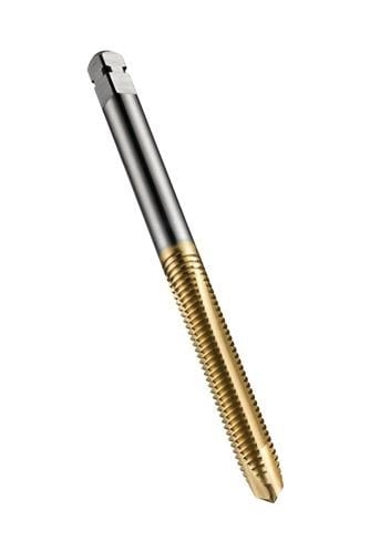 Maschinengewindebohrer ISO 529B E000TIN M10x1.5mm HSS-E-PM TiN 2,5XD 6H DORMER