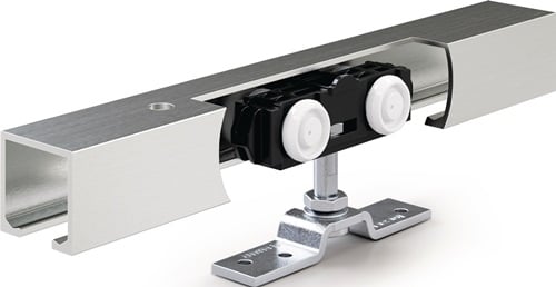 GEZE Schiebesyst.Rollan 80 NT 80kg 2350mm Holzflügel Kompletts.50-119cm Wm./Dm - 160414