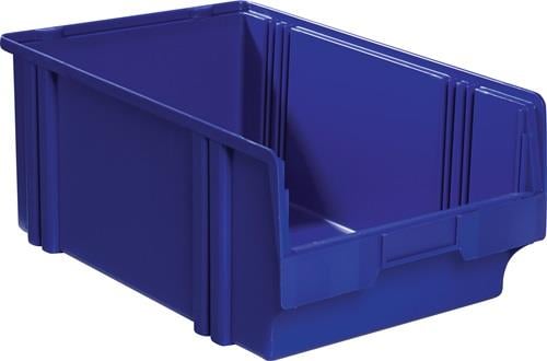 LA-KA-PE Sichtlagerkasten L 500 / 450 x B 300 x H 200 mm blau - LK1B BLAU
