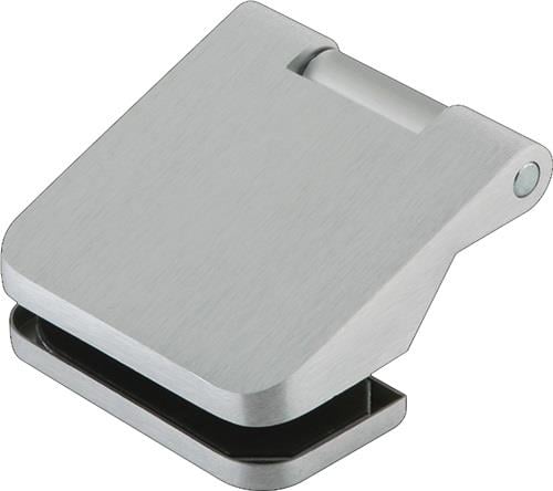 dormakaba Glastürband OFFICE Junior LM silber eloxiert 80 kg für 3tlg. - 81123015099