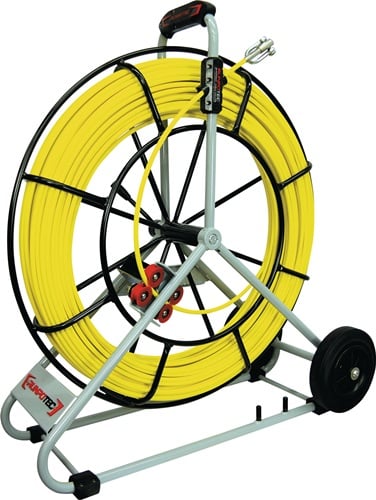 RUNPOTEC Glasfaserstab Band-L.100m Biege-R.620mm Kabel-D.9mm - 10085