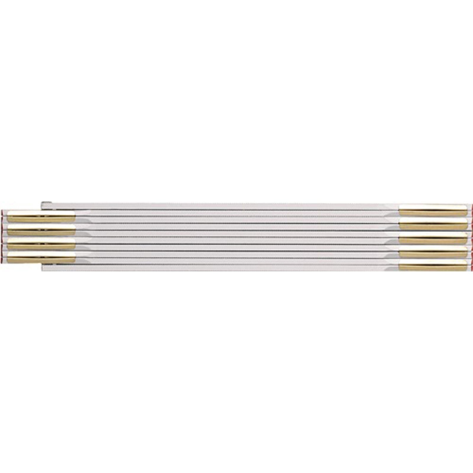 BMI Gliedermaßstab 9042 L.2m B.16mm mm/cm EG III Buche weiß - 980904200