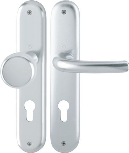 HOPPE Langschildgarnitur Tôkyô 53/273P/1710 Alu.F1 PZ 72mm DIN L/R - 2805718