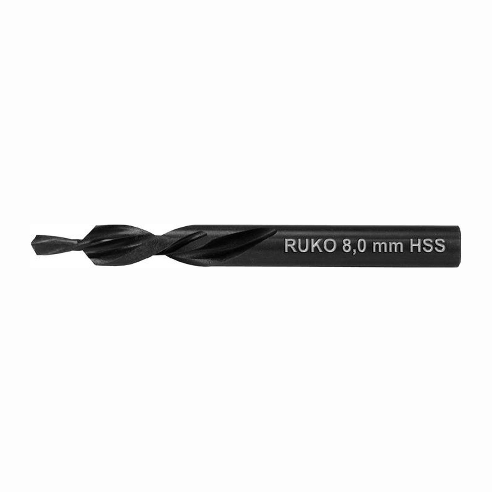 RUKO Mehrfasenstufenbohrer Typ N Kernloch M 8 HSS 90° - 102636/RUKO