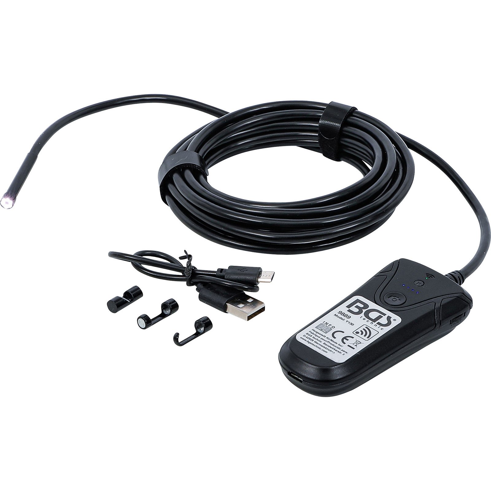 BGS WLAN-Farb-Endoskop mit LED-Beleuchtung - 9889 BGS WLAN-Farb-Endoskop mit LED-Beleuchtung - 9889