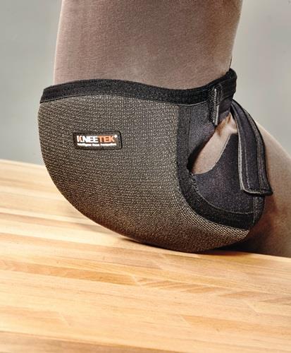 KNEETEK Knieschoner KevProSoft DIN/EN14404 universal schwarz waschbar - 60004